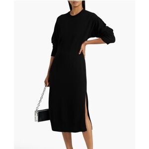 NWT Another Tomorrow Cashmere & Wool Midi Dress XL